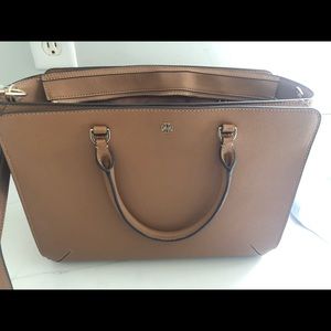 Authentic Tory Burch Robinson Large ZIP Tote